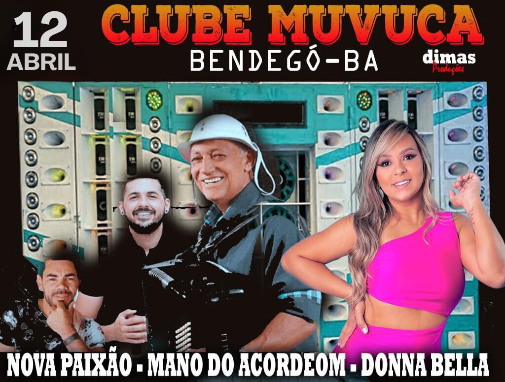 Donna Bella é atração confirmada no Club Muvuca Fest em Bendegó-Ba.